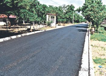 El MOP recarpetea importante ruta de Tejutla, Chalatenango