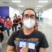 Voluntarios de la ONU son vacunados contra la COVID-19 en El Salvador