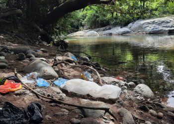 Piden no contaminar río a orillas del cerro Pando, en Anamorós
