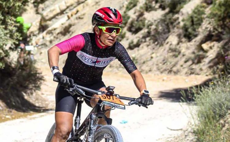 La pedalista cuscatleca se encuentra en Medellín, Colombia, realizando una base de entreno. Foto Diario El Salvador.