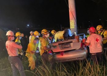 Dos mujeres fallecieron en un accidente de tránsito sobre la carretera a Santa Ana