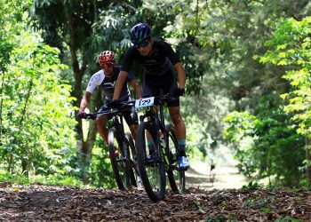 Rafael Carías se impuso en competencia de bicimontaña
