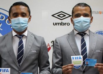 Arbitraje cuscatleco en candente duelo Brasil-Alemania en el inicio del fútbol olímpico