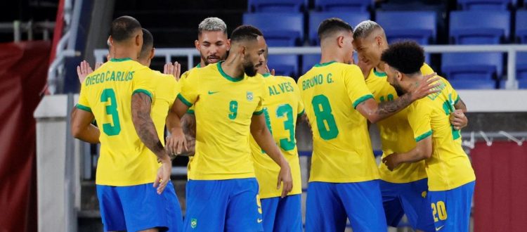 Brasil venció a Alemania 4 a 2 en los Juegos Olímpicos de Tokio 2020
