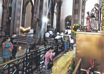 Con misa solemne finalizan las fiestas a Señora Santa Ana
