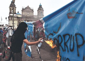 Las protestas contra Giammattei no cesan