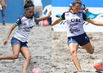 Artilleras de Barra de Santiago competirán por el liderato de goleo en la final de la Liga de Fútbol Playa
