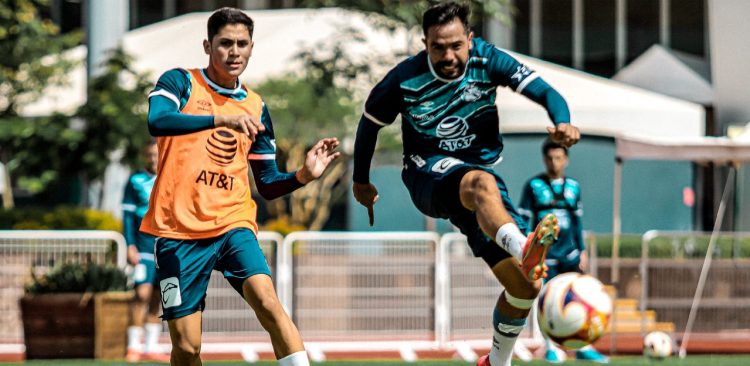 El Puebla reportó a 10 jugadores contagiados de COVID-19. Foto Puebla