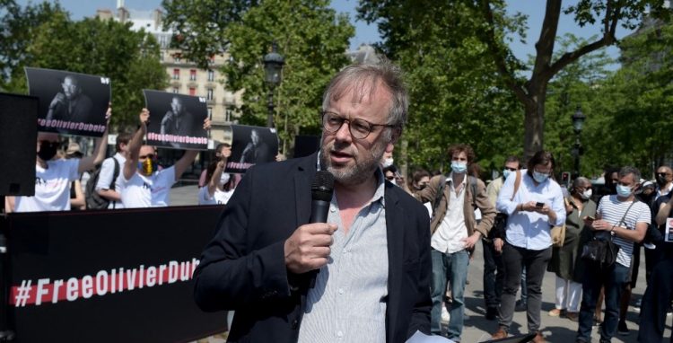 Christophe Deloire, secretario general de Reporteros Sin Fronteras. Foto / AFP