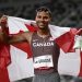 El canadiense Andre De Grasse sucede a Bolt como campeón olímpico de 200 metros