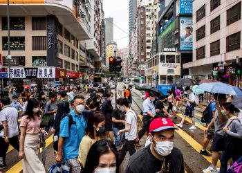 Hong Kong registró una disminución de 90,000 residentes en el último año