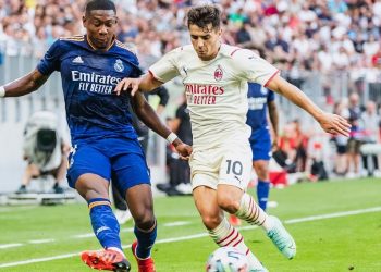 Real Madrid y AC Milan empatan sin goles en amistoso de pretemporada