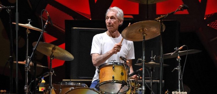 Muere baterista de los Rolling Stones, Charlie Watts, a sus 80 años. FOTO/ AFP.