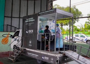Ministerio de Salud desarrolla tamizaje en Santa Cruz Michapa, Cuscatlán