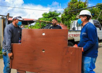 Gobierno apoya a familias a trasladarse al Proyecto Habitacional El Espino