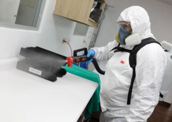 Realizan jornada de higienización en Unidad de Salud de San Antonio Abad