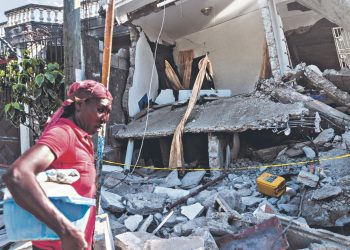 Suman 1,419 fallecidos tras terremoto en Haití