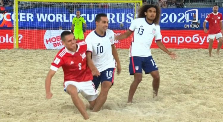 Rusia se impuso 5-4 a los Estados Unidos en un partido que necesitó tiempo extra.