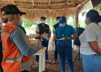 Verifican medidas de bioseguridad en ventas de comida de La Unión