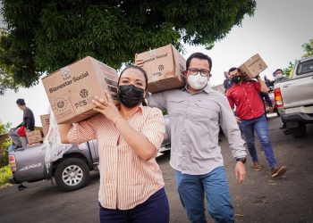 Entregan más de 40,000 paquetes de alimentos en Ahuachapán