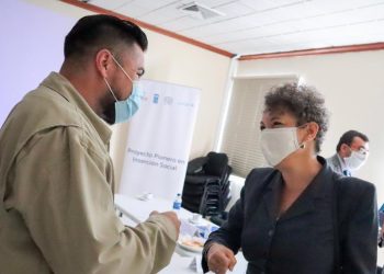 Director de Reconstrucción del Tejido Social se reúne con directora regional de la OIM