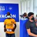 Extranjeros destacan la labor del gobierno salvadoreño ante la vacunación en el megacentro