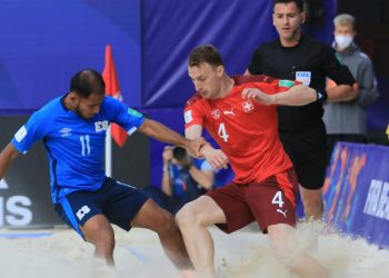 El Salvador dice adiós al Mundial de Fútbol Playa Rusia 2021 al caer 8 a 7 contra Suiza