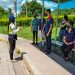 Brindan consejos a peatones en Santa Ana
