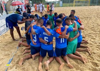 La Selección de playa cayó 5-6 ante Japón en partido de fogueo en Rusia