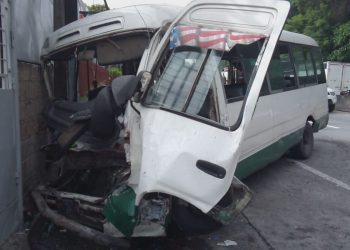 Accidente de tránsito deja al menos siete lesionados en carretera Troncal del Norte