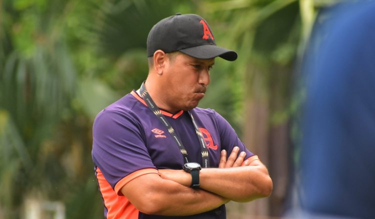 El técnico auxiliar de Alianza, Adonai Martínez. Foto: Alianza.