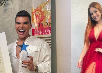 Influencers salvadoreños, Nicolle Figueroa y René Valdivieso, fueron galardonados en Nueva York