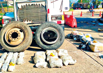 La PNC decomisa 35 paquetes de marihuana en frontera La Hachadura