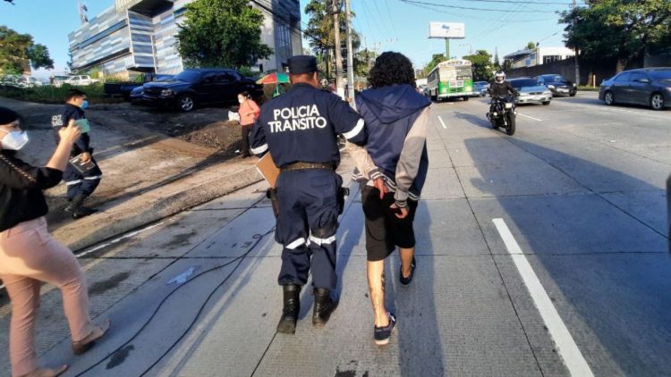 Daniel Antonio Batlle Morales fue arrestado por la PNC. Foto DES Francisco Campos