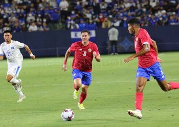 Arbitraje hondureño para el juego del octogonal entre Costa Rica y El Salvador