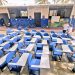 Entregan pupitres a centro escolar en Sacacoyo