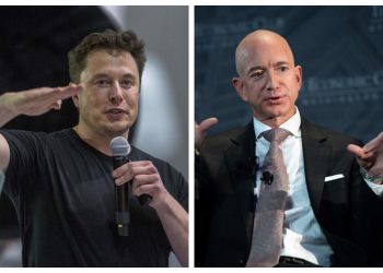 Jeff Bezos felicita a Elon Musk por su «exitoso lanzamiento de Inspiration4»
