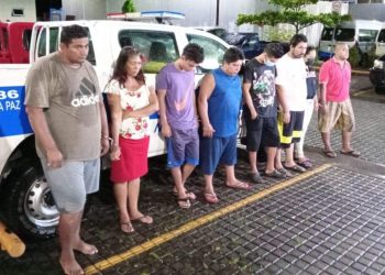 Capturan en Zacatecoluca a nueve pandilleros por el delito de extorsión