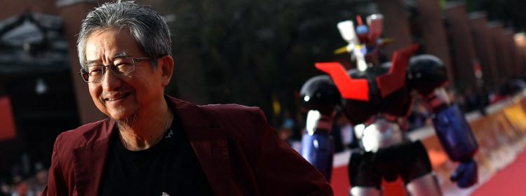 Go Nagai arrives for the premiere of the film "Mazinger z infinity", during the 12th Rome Film Festival on October 28, 2017 in Rome. (Photo by TIZIANA FABI / AFP)