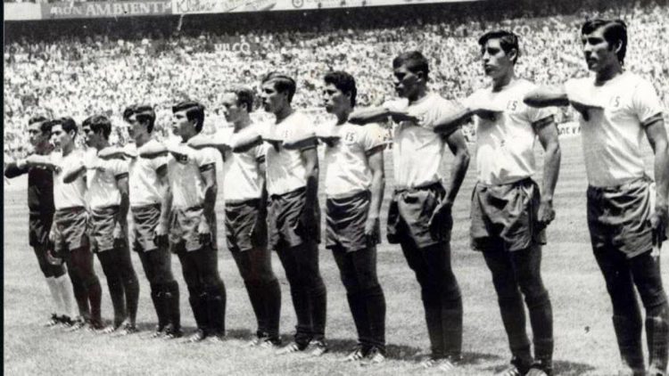 El Salvador participó en su primer Mundial en México 70. Foto: DES.