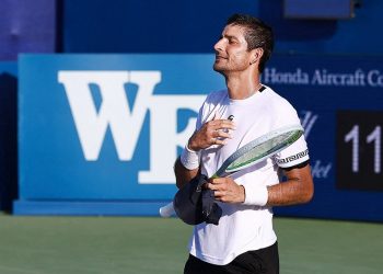 El juego de Marcelo Arévalo y Middelkoop en el Abierto de Estados Unidos fue suspendido por lluvia