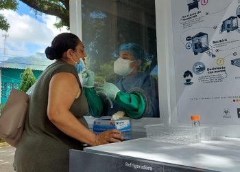 Hacen 500 pruebas para detectar la COVID-19 en Tecapán, Usulután