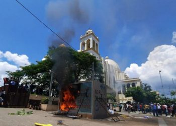 Estas son las cifras de los daños que dejó la marcha del 15 de septiembre en San Salvador