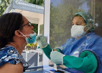 Pobladores de Jucuapa destacan gratuidad de las pruebas para detectar COVID-19
