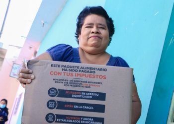 Gobierno de El Salvador continúa con la entrega de paquetes alimentarios a familias de Cojutepeque