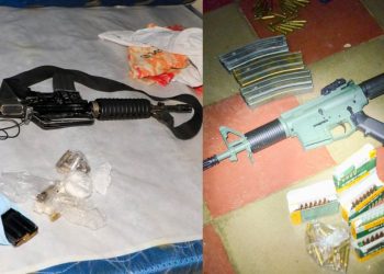 325 armas de guerra confiscadas de manos  criminales