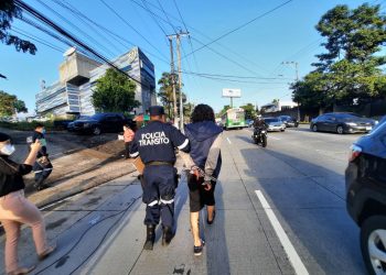 Detienen a joven en estado de ebriedad tras accidente de tránsito en Carretera Panamericana