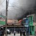«Se nos quemó el puesto y salimos rápido para protegernos», Roxana Hernández, afectada por incendio en Mercado San Miguelito