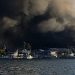 Incendio calcina decenas de viviendas en isla del Caribe hondureño