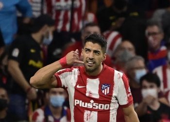 ¿Una «llamada» a Koeman? Luis Suárez le marca al Barcelona y los festejó de esta forma